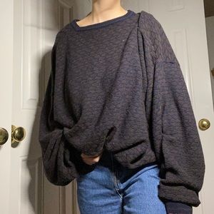 Oversized 80s vintage sweater